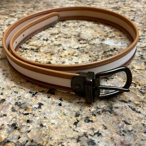 NWOT Authentic Coach reversible belt